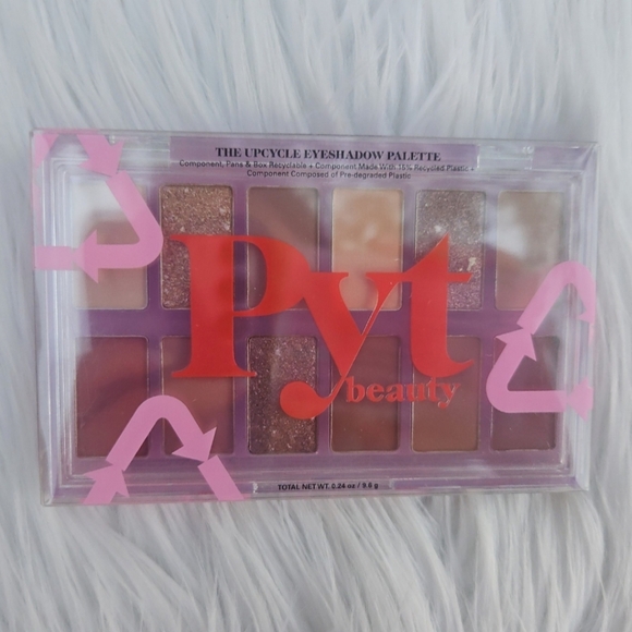 PYT The Upcycle Eyeshadow Palette / Rowdy Rose Nude - NIB - Picture 10 of 10